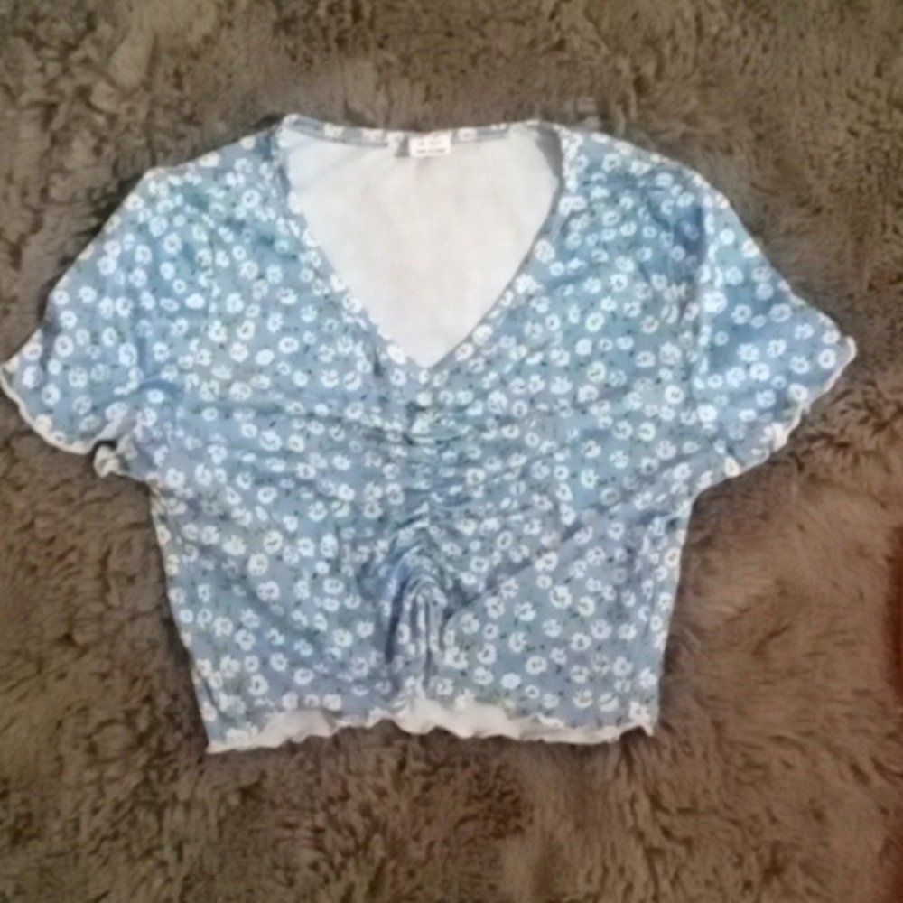 Shein teen crop top size 10yr -11yr